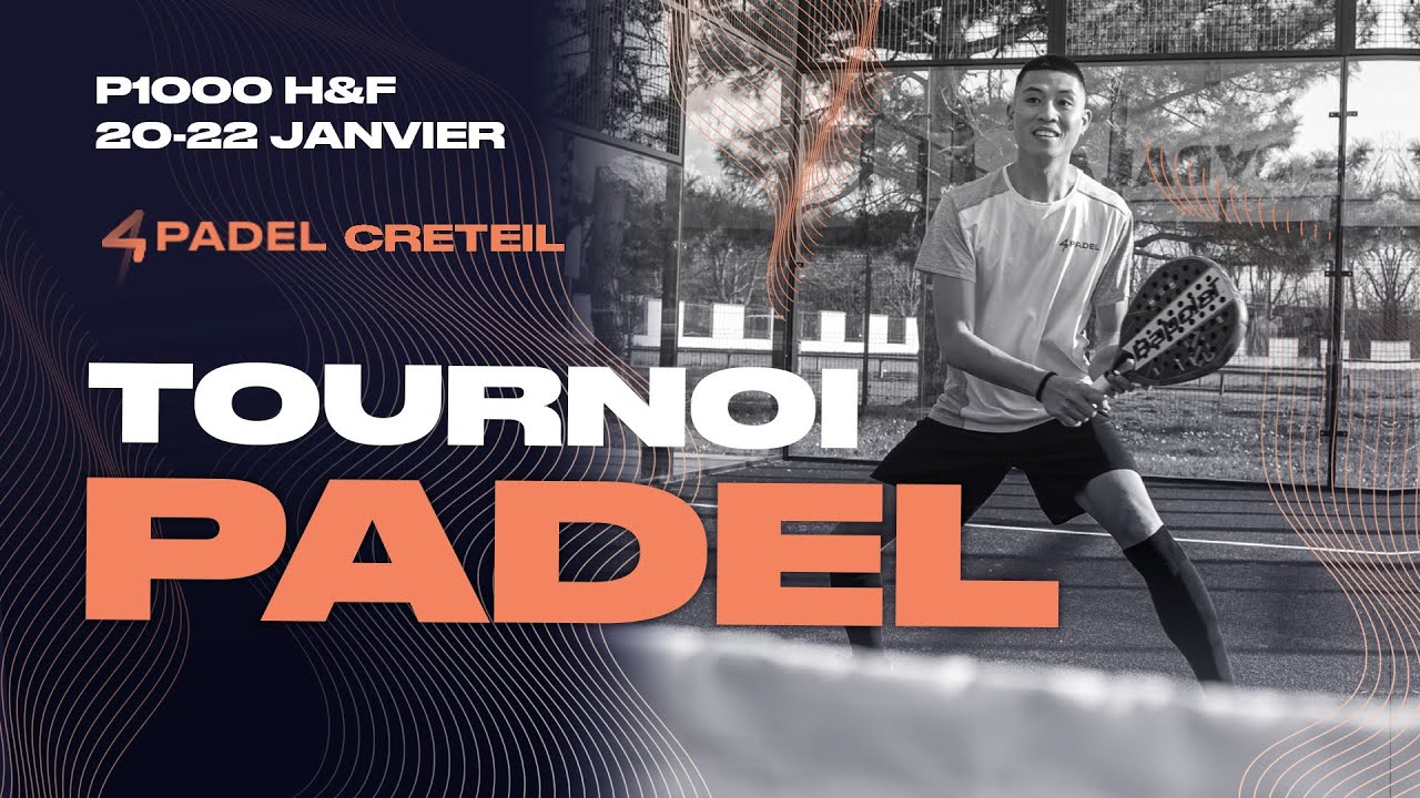 Open 4PADEL Créteil - P1000 - 1/2 et finales dames et messieurs