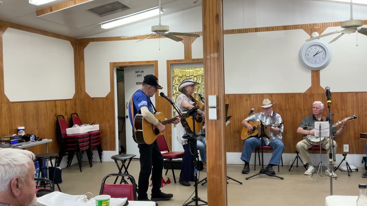 Marilee singing at Hal and Friends,  I Love You Honey