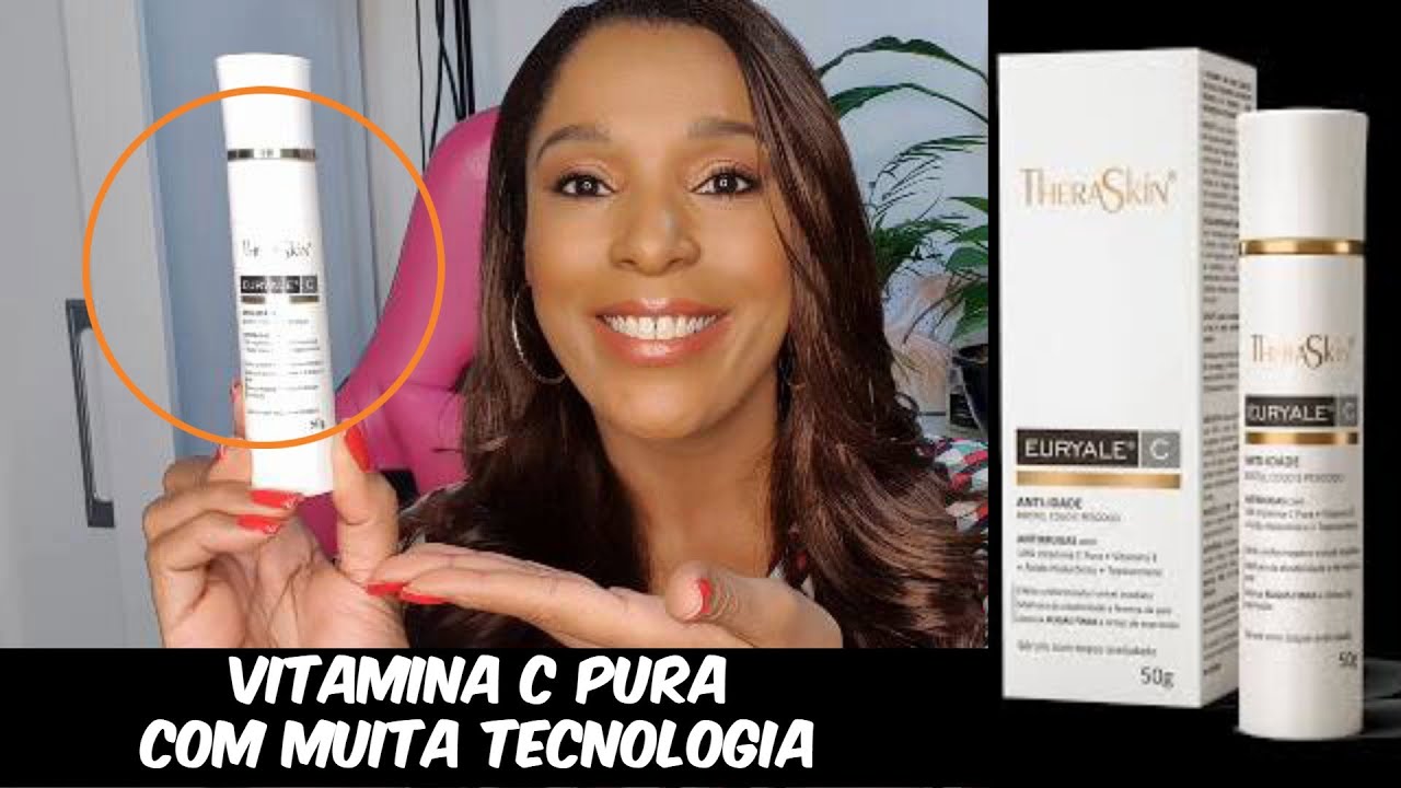 Vitamina C Para Peles Oleosas: Sérum Anti-Idade Euryale C da Theraskin