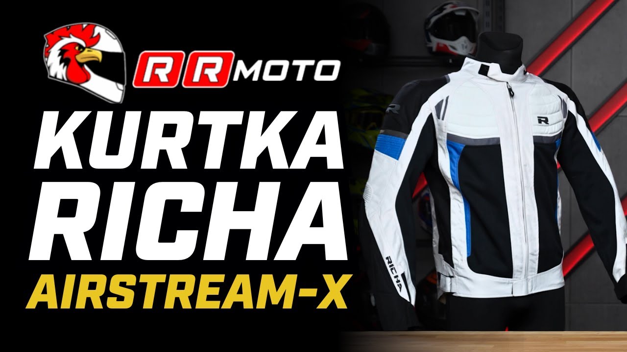 RICHA AIRSTREAM-X - wielofunkcyjna kurtka tekstylna z meshem
