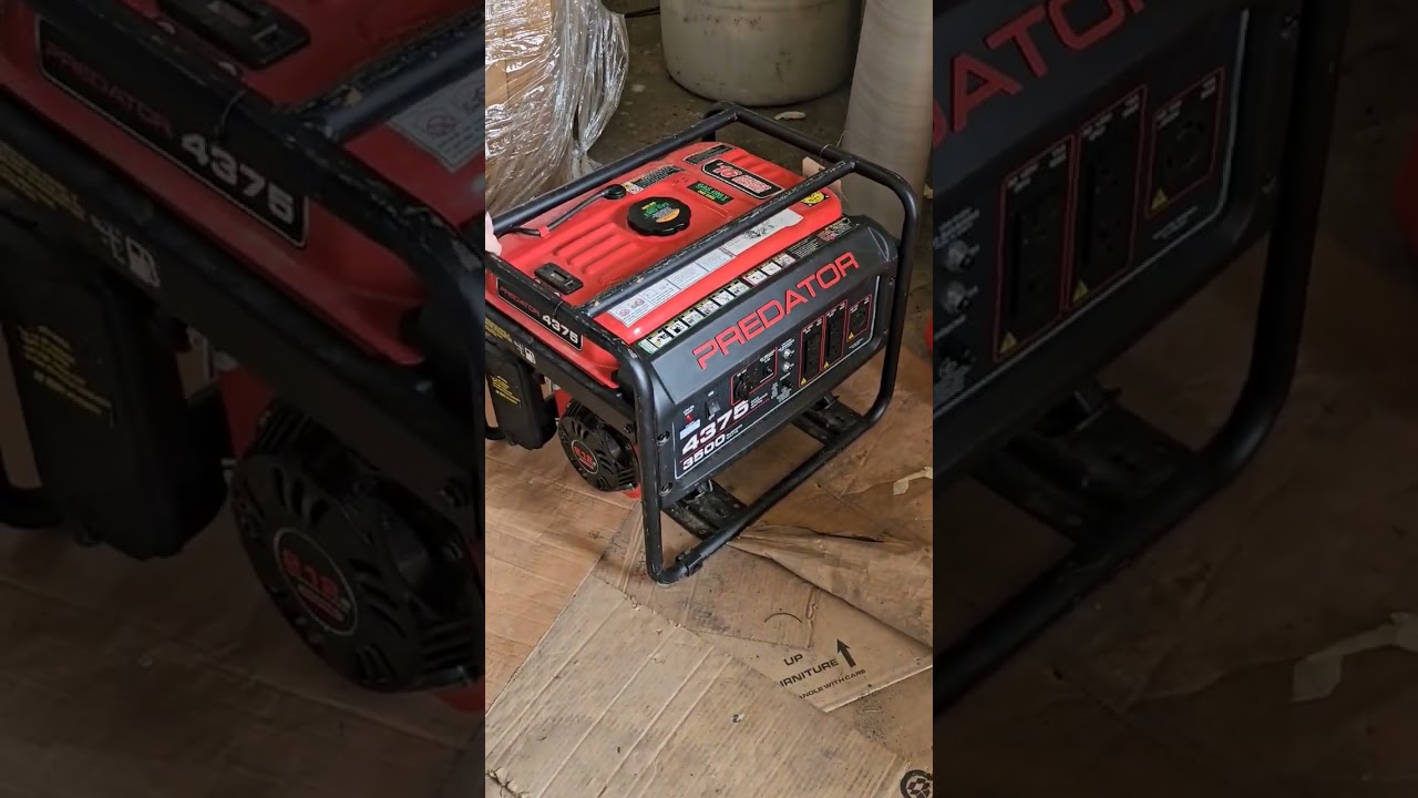 GovDeals: Predator 4375 Generator