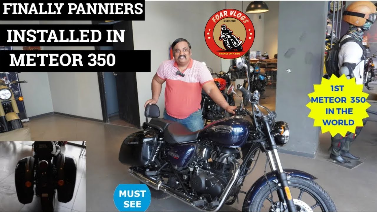 Achieve Your Dream Setup: Royal Enfield Meteor 350 with Panniers | कोई नहीं है टक्कर में Vlog no 569