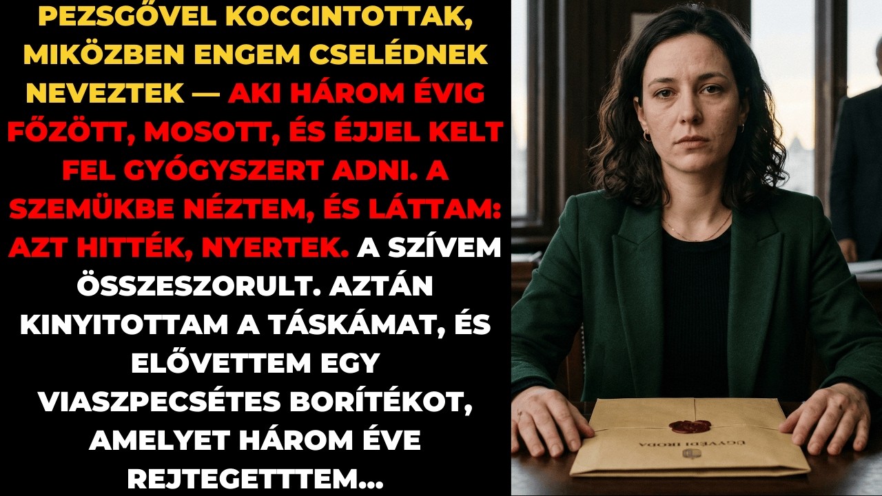 Kizártak a nagyapám végrendeletéből. Aztán felmutattam a papírt, hogy a birtok az enyém
