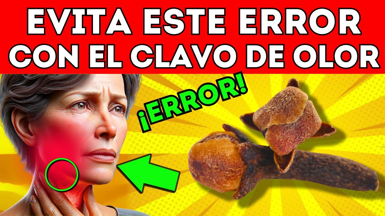 7 ERRORES que COMETES al consumir CLAVO de OLOR (CÓMO TOMARLO)