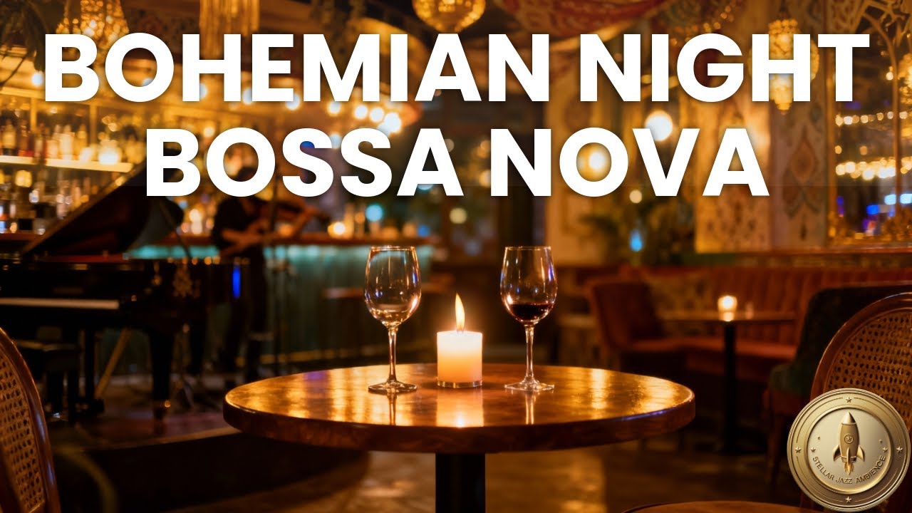 Quiet Conversations ☕ Bohemian Bossa Nova for Romantic & Peaceful Nights スムーズな夜のジャズ