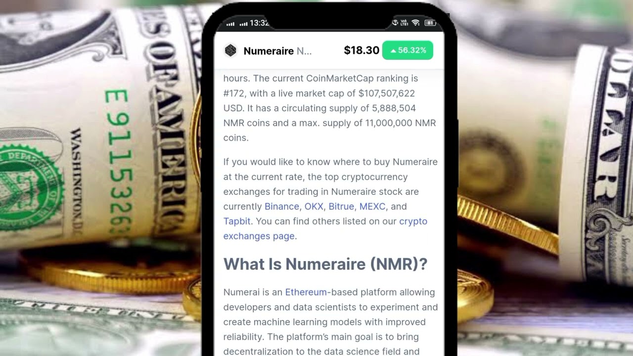 Numeraire Price News update today | #nmr  coin Crypto currency