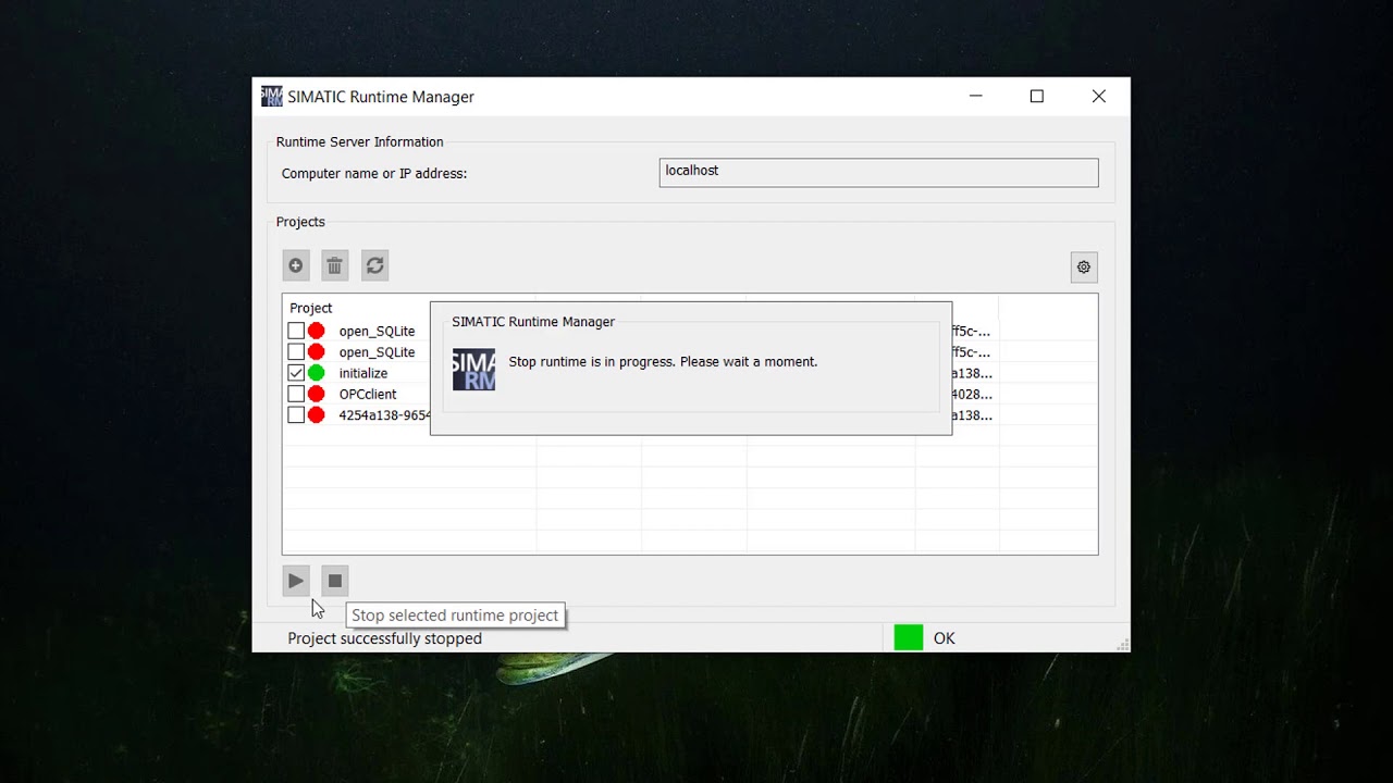 WinCC Unified V16:  change the OPC UA Server port