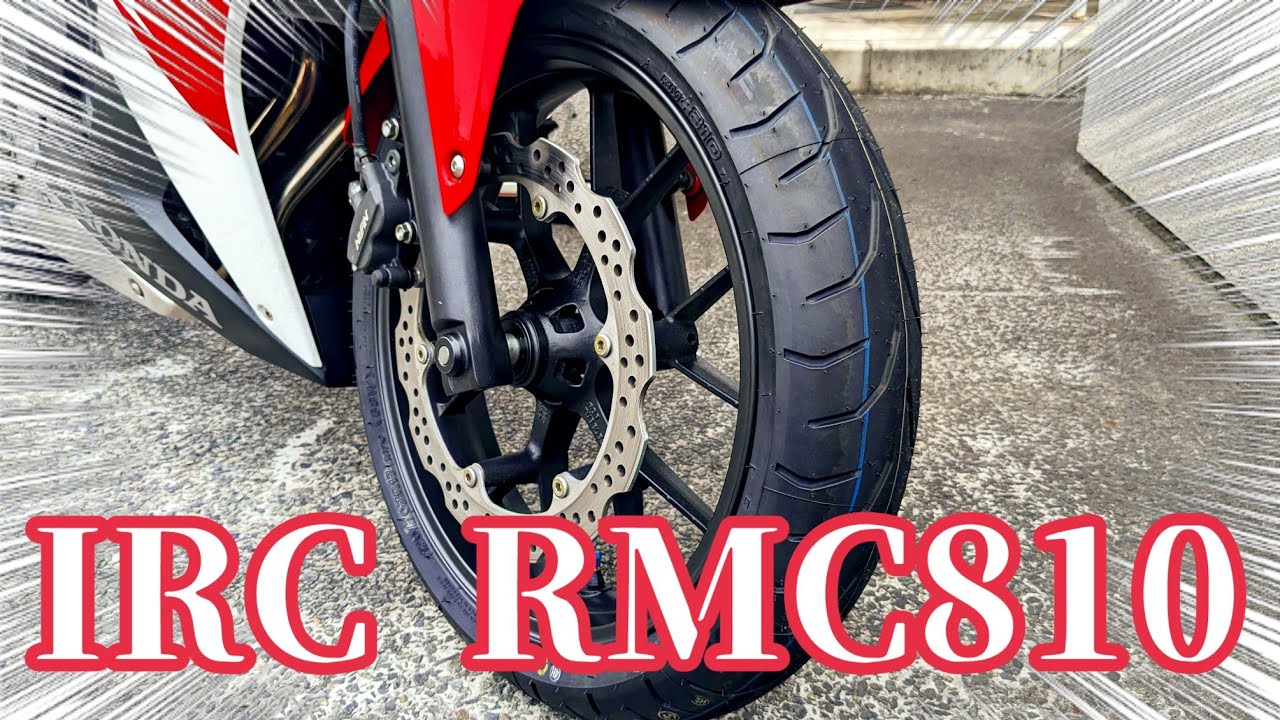 【タイヤ交換】IRC RMC810をCBR400Rに。タイヤ専門ショップマッハで交換