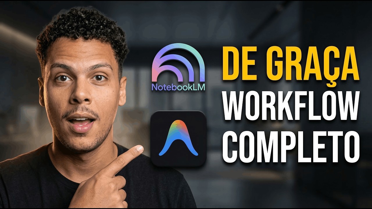 NotebookLM + Antigravity ficaram INSANOS juntos (workflow completo de graça)