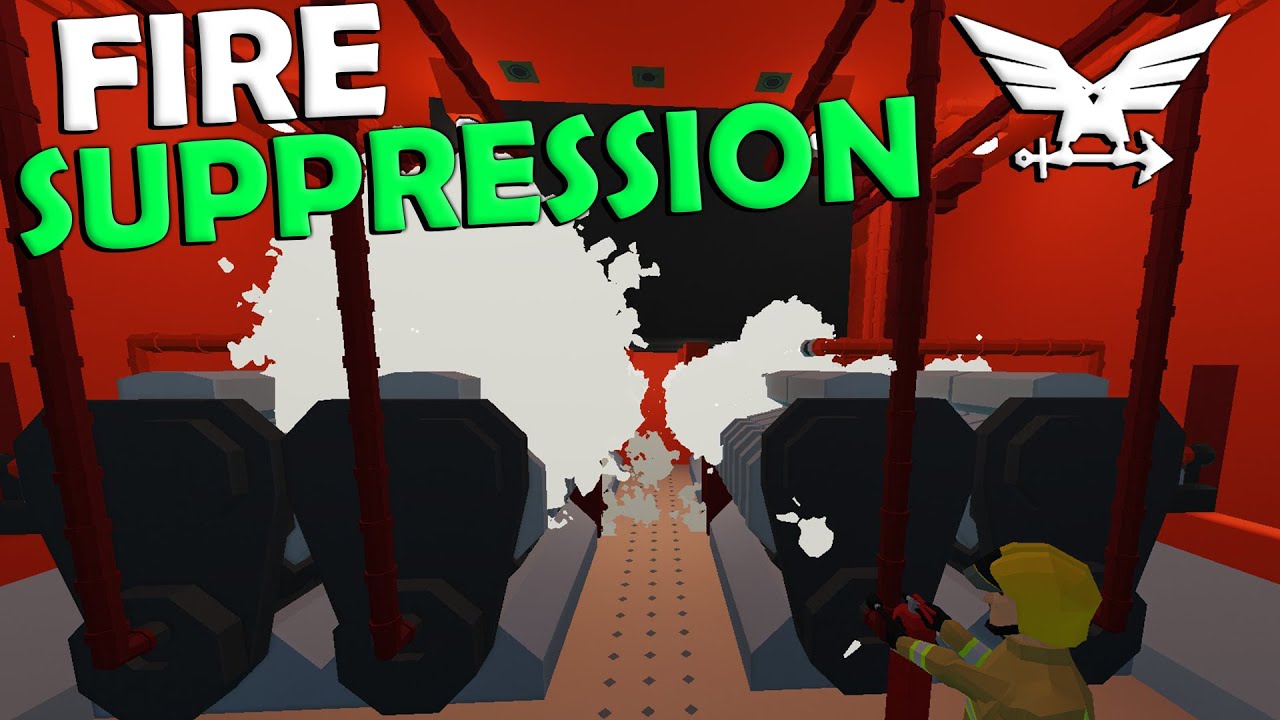 Engine Fire Suppression  -  Supply Ship Build  -  Stormworks Build and Rescue