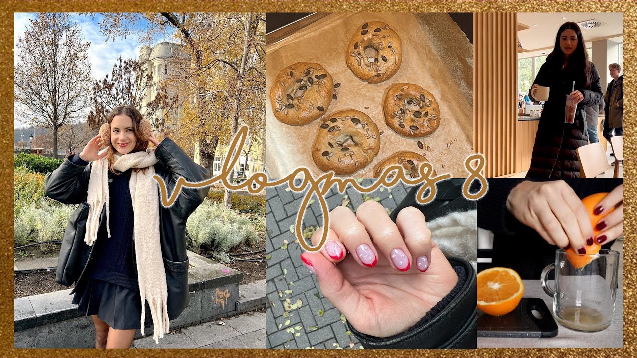 VLOGMAS 8: bagel sütés és spanyol fordítás ezerrel