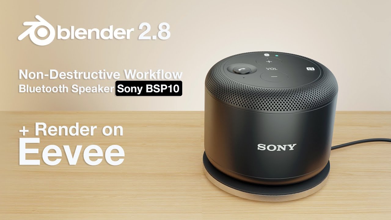 Sony BSP10 - Non-destructive Workflow - Blender Tutorial