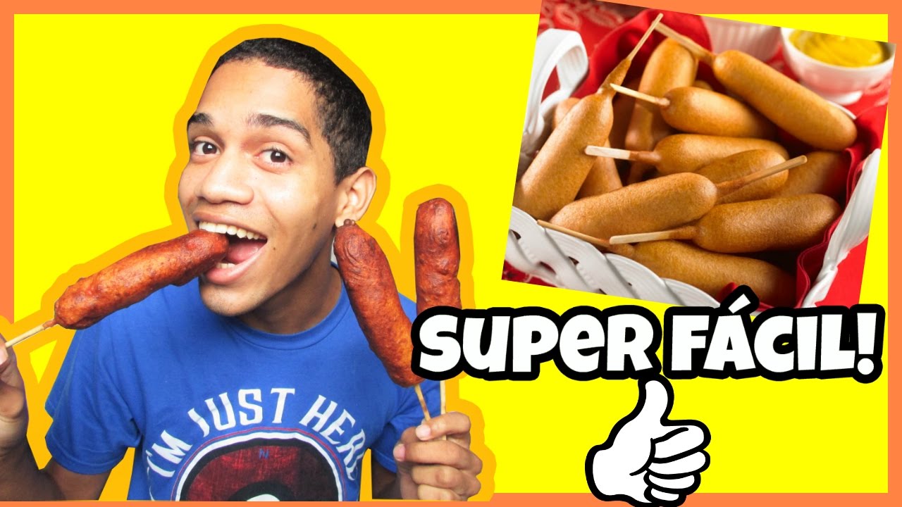 FAZENDO CORN DOGS! DIY!