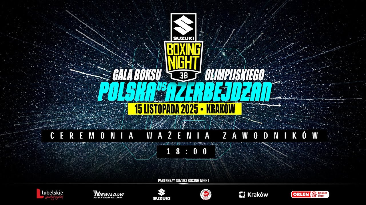 Ceremonia ważenia zawodnik&oacute;w - Suzuki Boxing Night 38