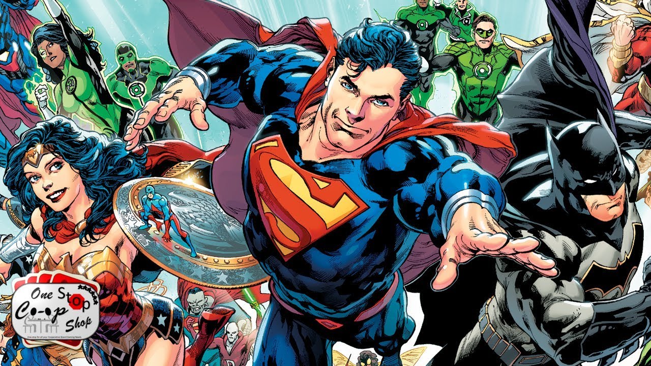 DC Deck Building Game: Rebirth | Playthrough | Part 1