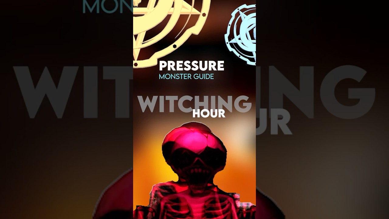 Witching Hour - Pressure Monster Guide #roblox #pressure #shorts