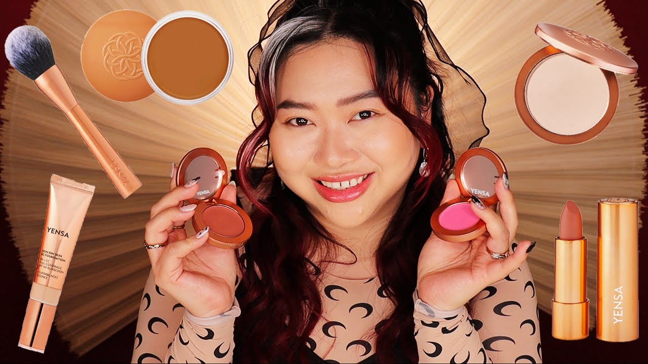 Full Face of Yensa Beauty - First impression of all products (yes all!!)