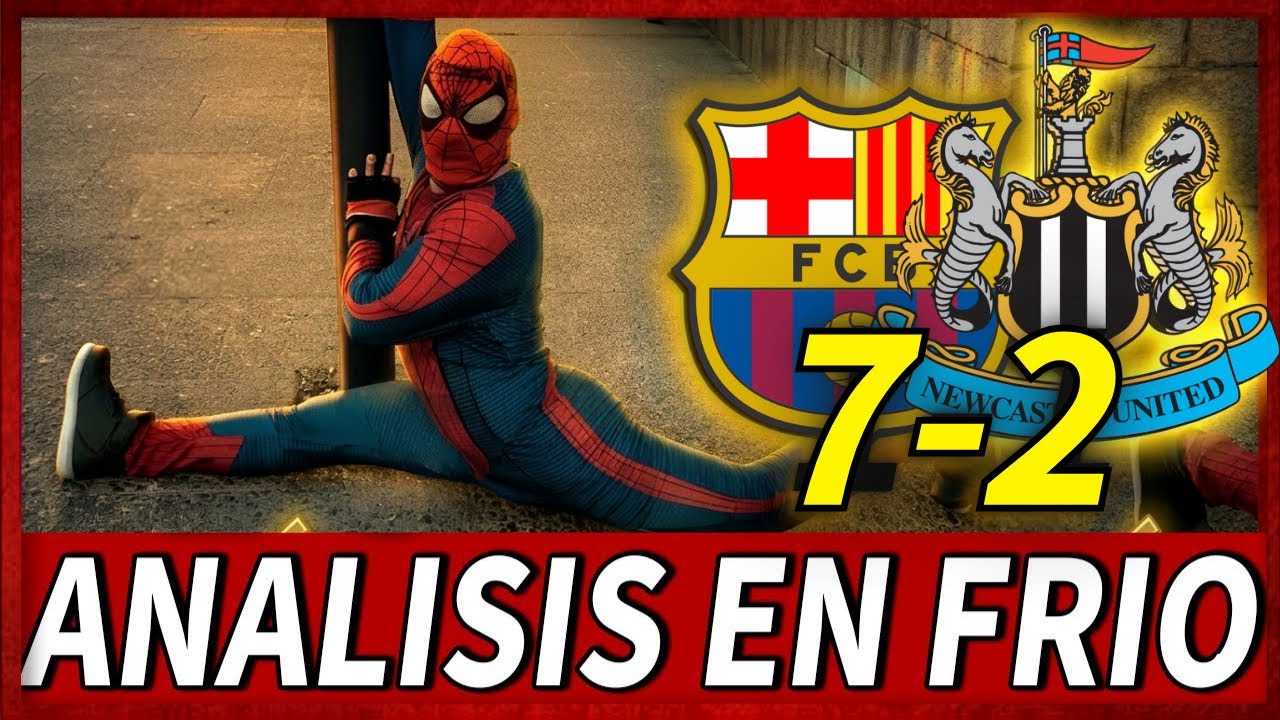 🥶¡ANÁLISIS EN FRÍO de la HISTÓRICA GOLEADA del BARÇA 7-2 NEWCASTLE! |🔥ESTE EQUIPO ES LO MÁXIMO 