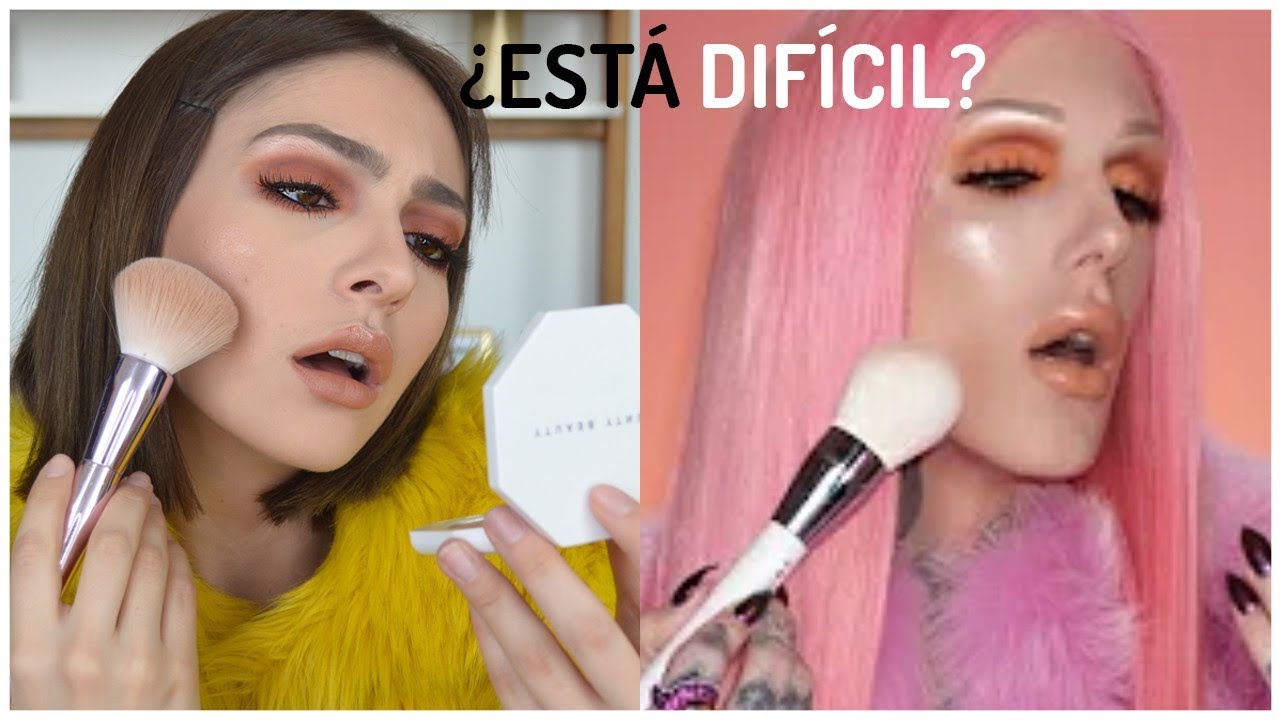 Intenté seguir un tutorial de Jeffree Star | Anna Sarelly