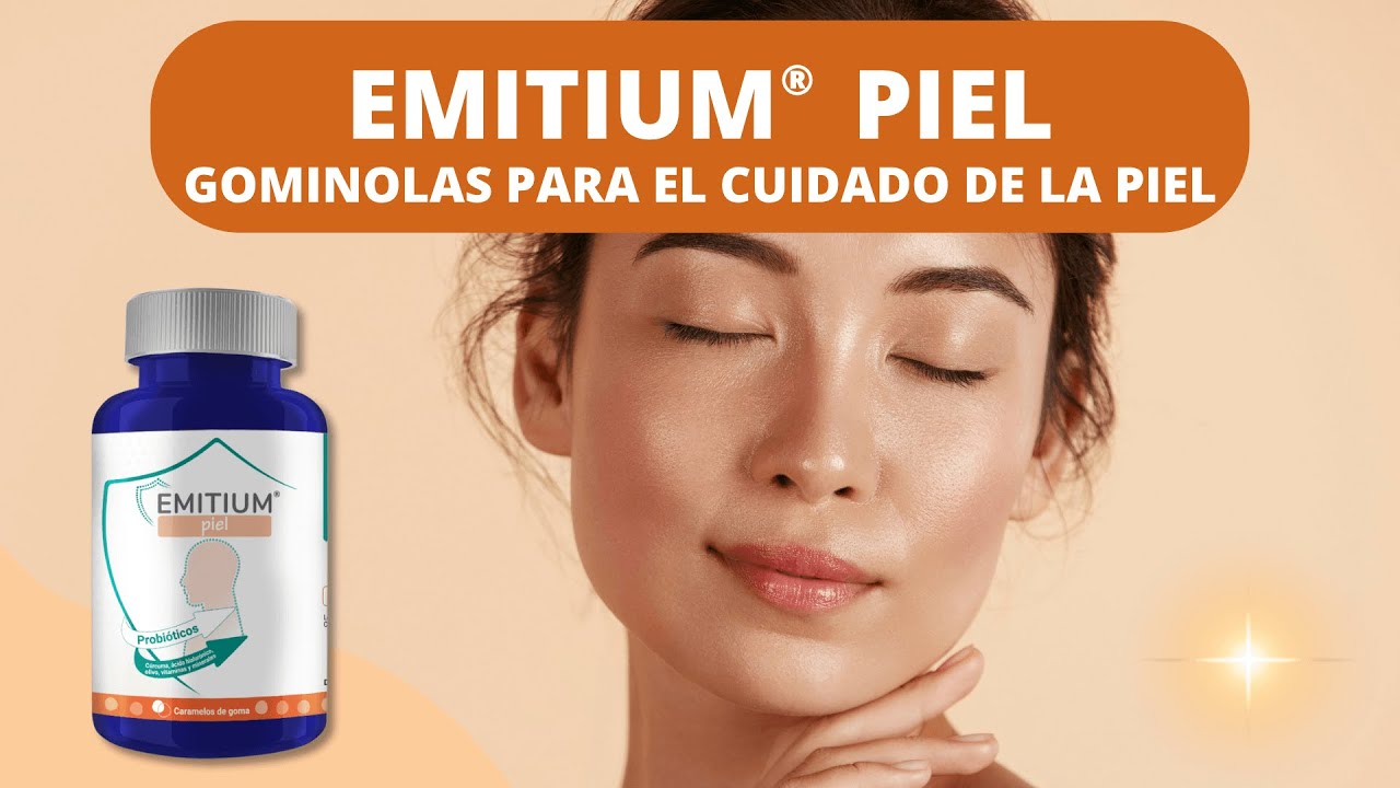 ✨ EMITIUM&reg; PIEL, las gominolas que cuidan de tu piel con ingredientes naturales 🌿
