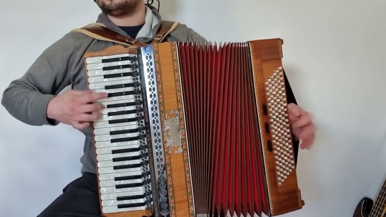 La mula de Parenzo - Dekle iz Poreča (Istrian folk song) #accordion #istria