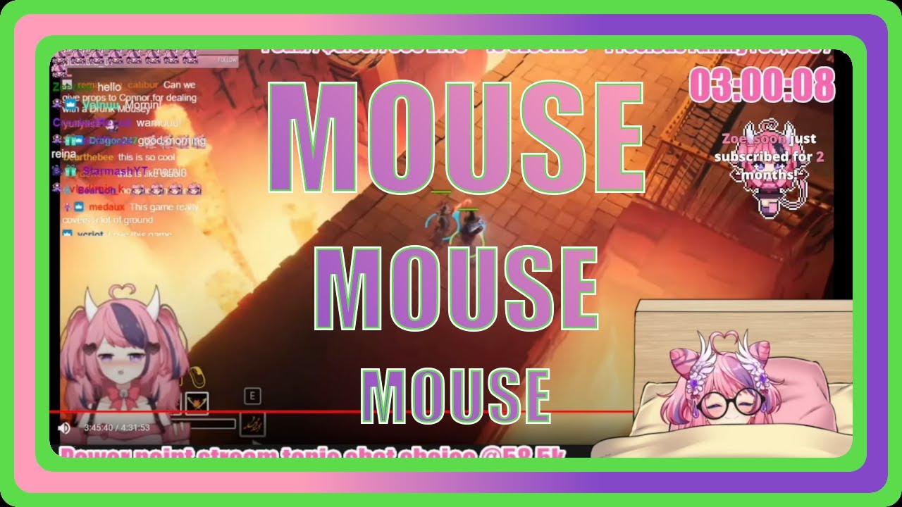 Ironmouse Awakened By CDawgVA's Voice | Ironmouse and CDawgVA