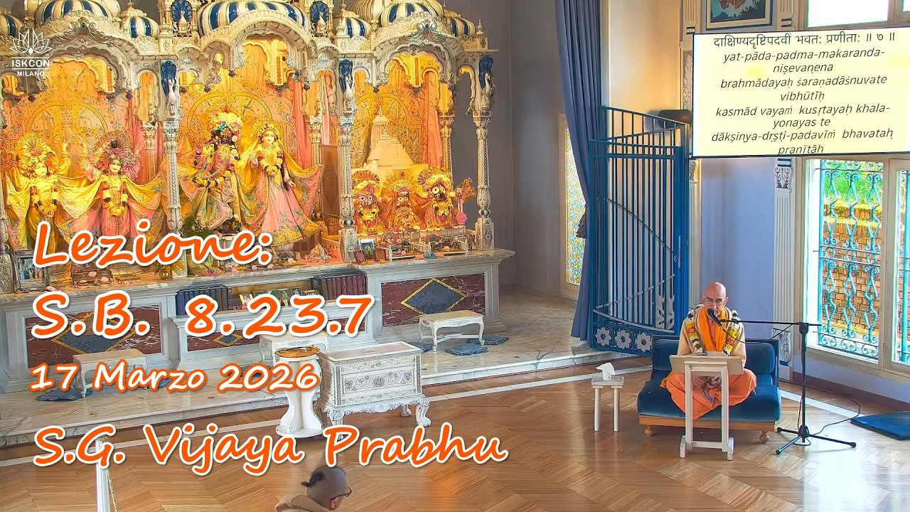 Lezione S.B. 8.23.7 - S.G. Vijaya Prabhu  - [17/03/2026]