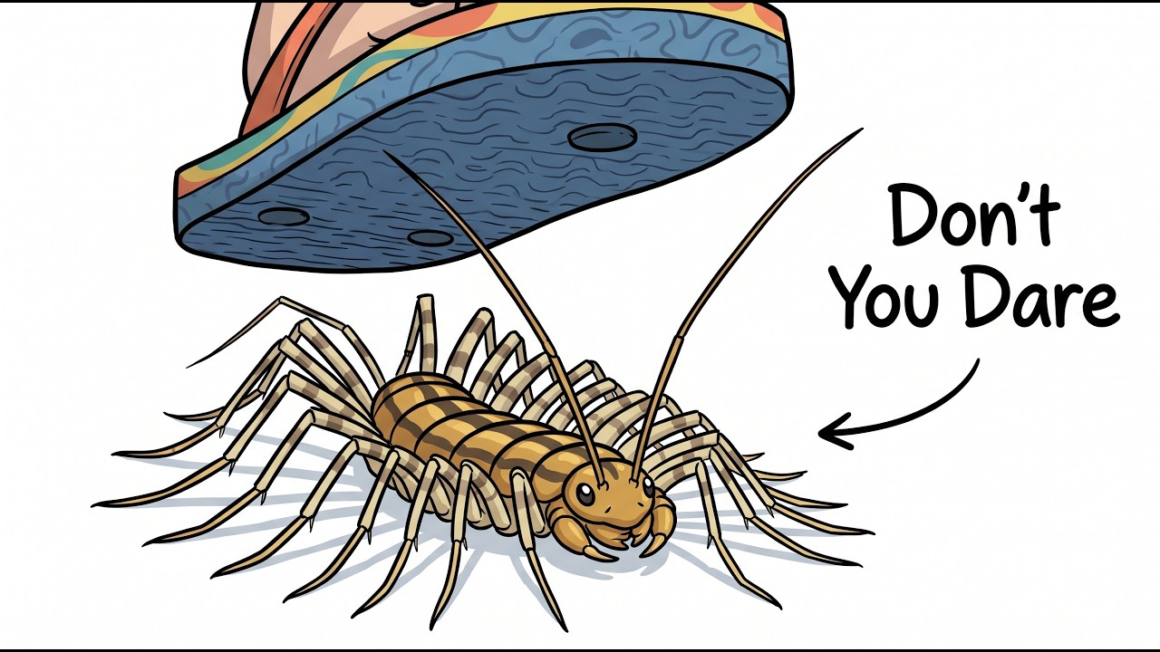 Never Kill the House Centipede &mdash; It's Hunting Something Worse