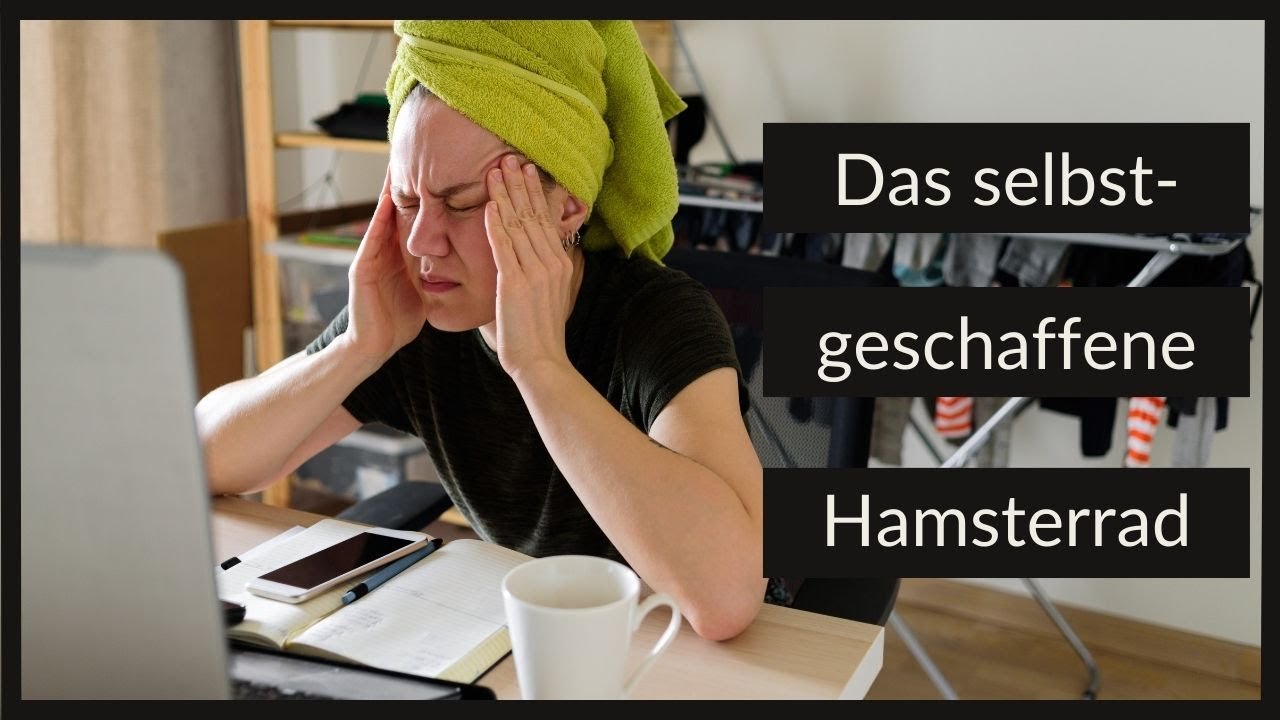 Hier und jetzt sofort aus dem selbst geschaffenem Hamsterrad aussteigen