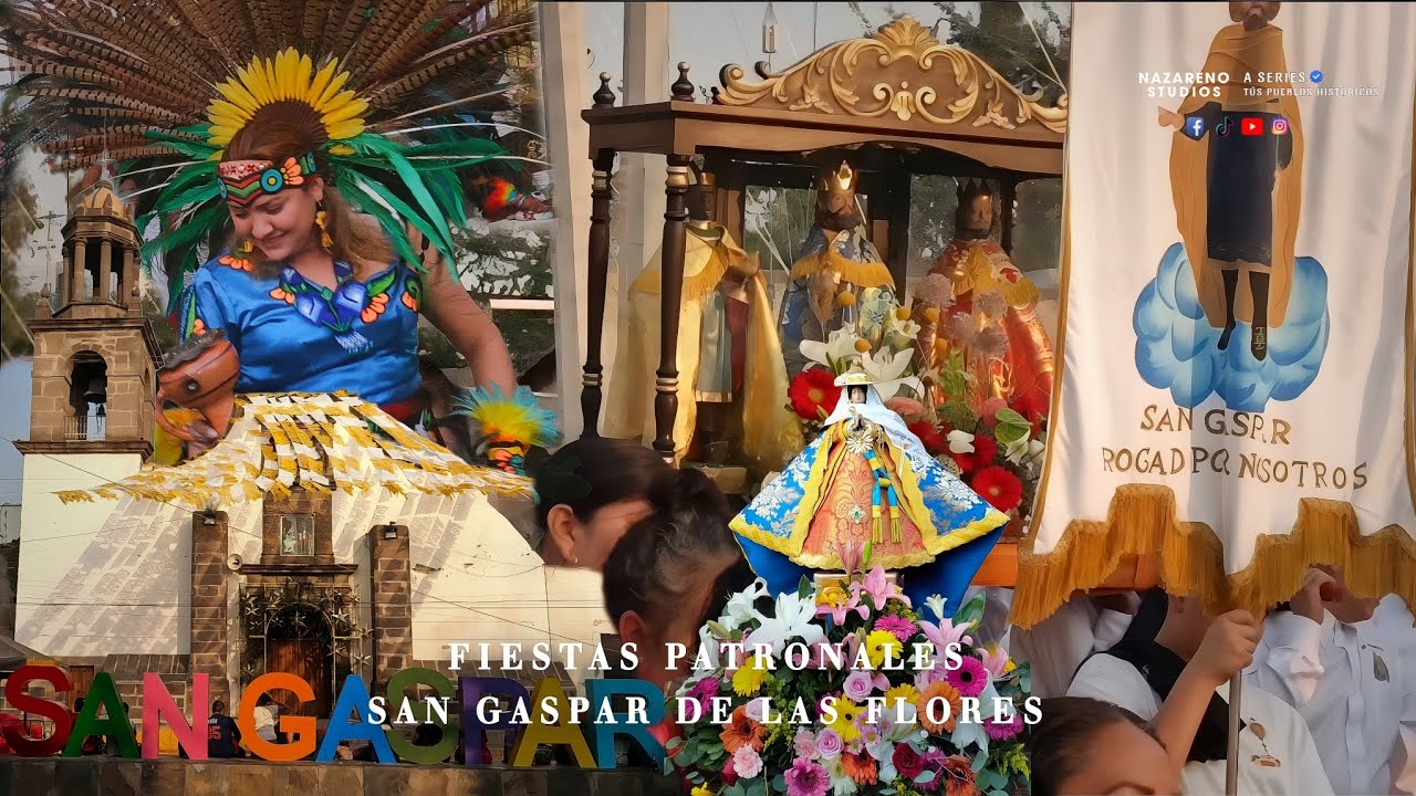 San Gaspar de las Flores, Tonal&aacute; Fiestas patronales.. 