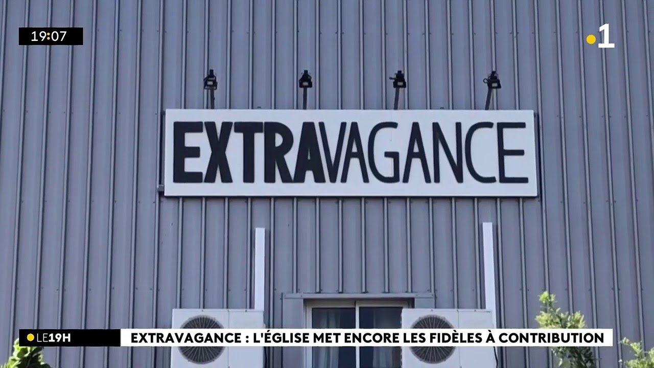 Extravagance : l'église met encore les fidèles à contribution