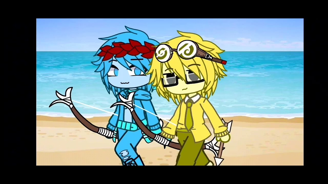 ||BLUE X YELLOW MINI STORY|| (🔵x🟡) #animation #animator/ #minecraft #gacha #edit 