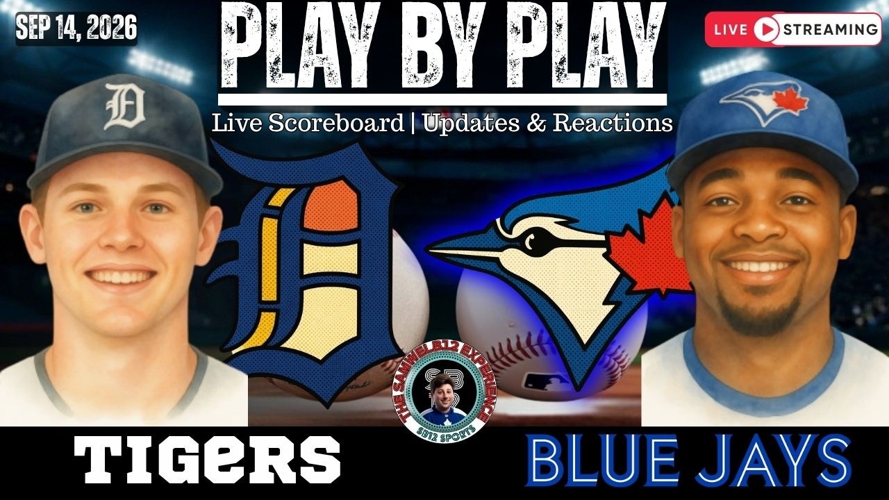 🧢 LIVE:  Toronto Blue Jays vs Detroit Tigers MLB | Play by Play & Reactions!
