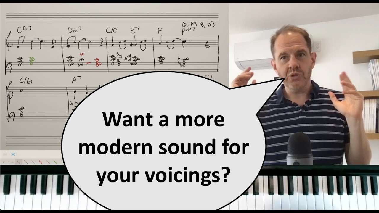 Voicings to Make You Sound Like Brad Mehldau (at least a little bit)