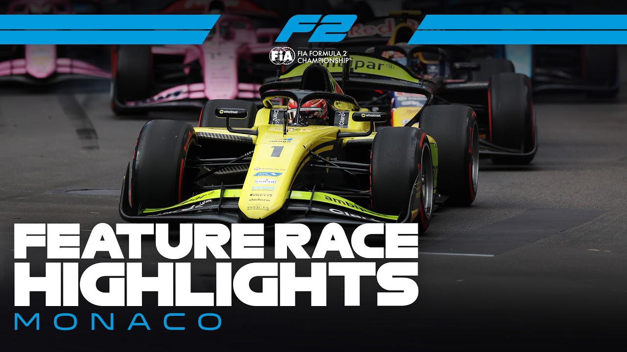 F2 Feature Race Highlights | 2026 Monaco Grand Prix