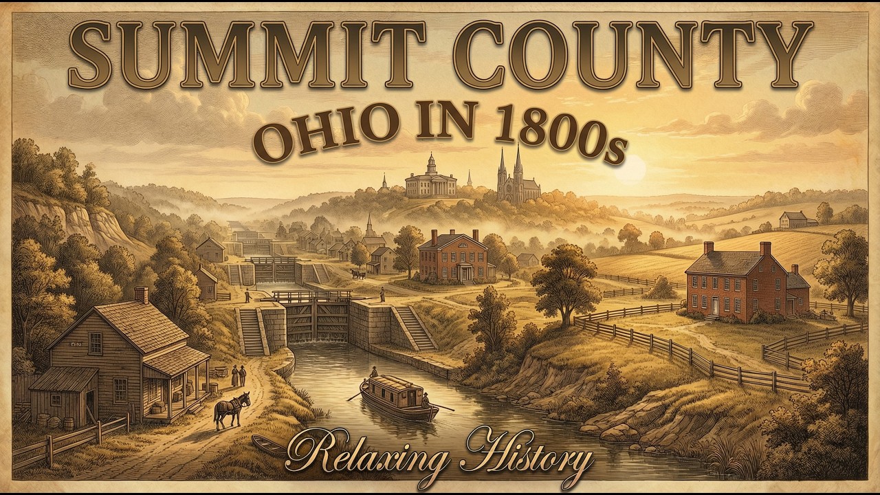 Summit County, Ohio in 1800s | A Calm, Sleep-Inducing History of Farms, Rivers & County Life