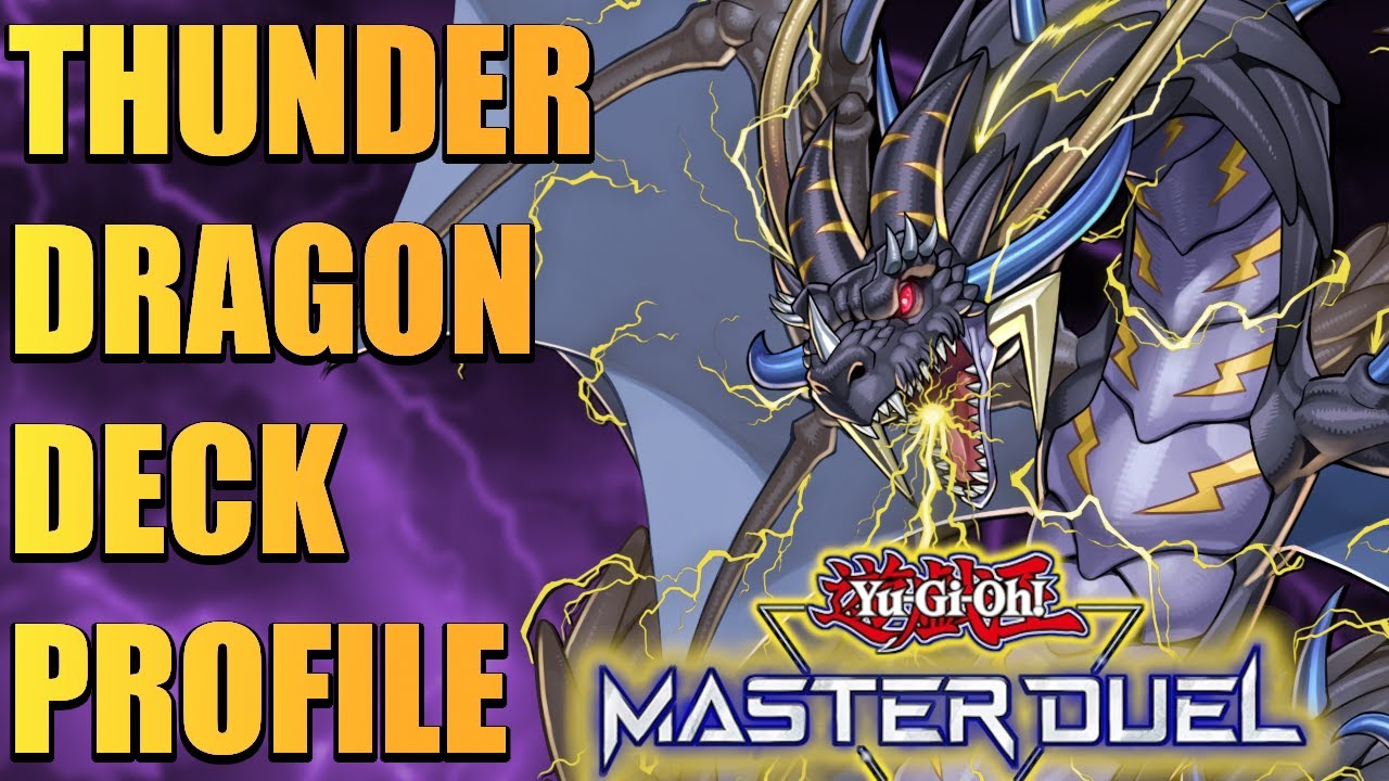 *PURE* THUNDER DRAGON DECK PROFILE | Yu-Gi-Oh! Master Duel