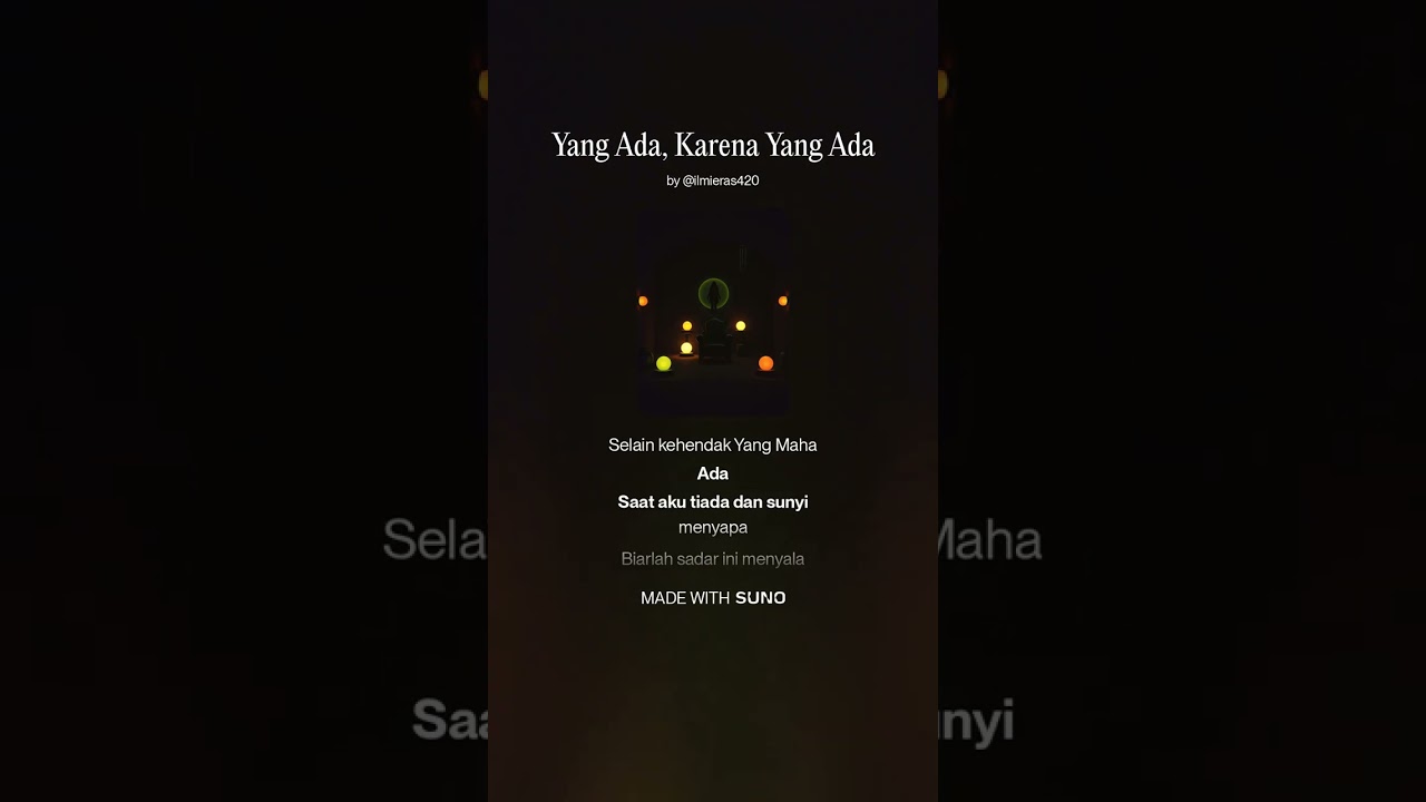 Yang ada, Karena Yang Ada - Orrock Reggae 
