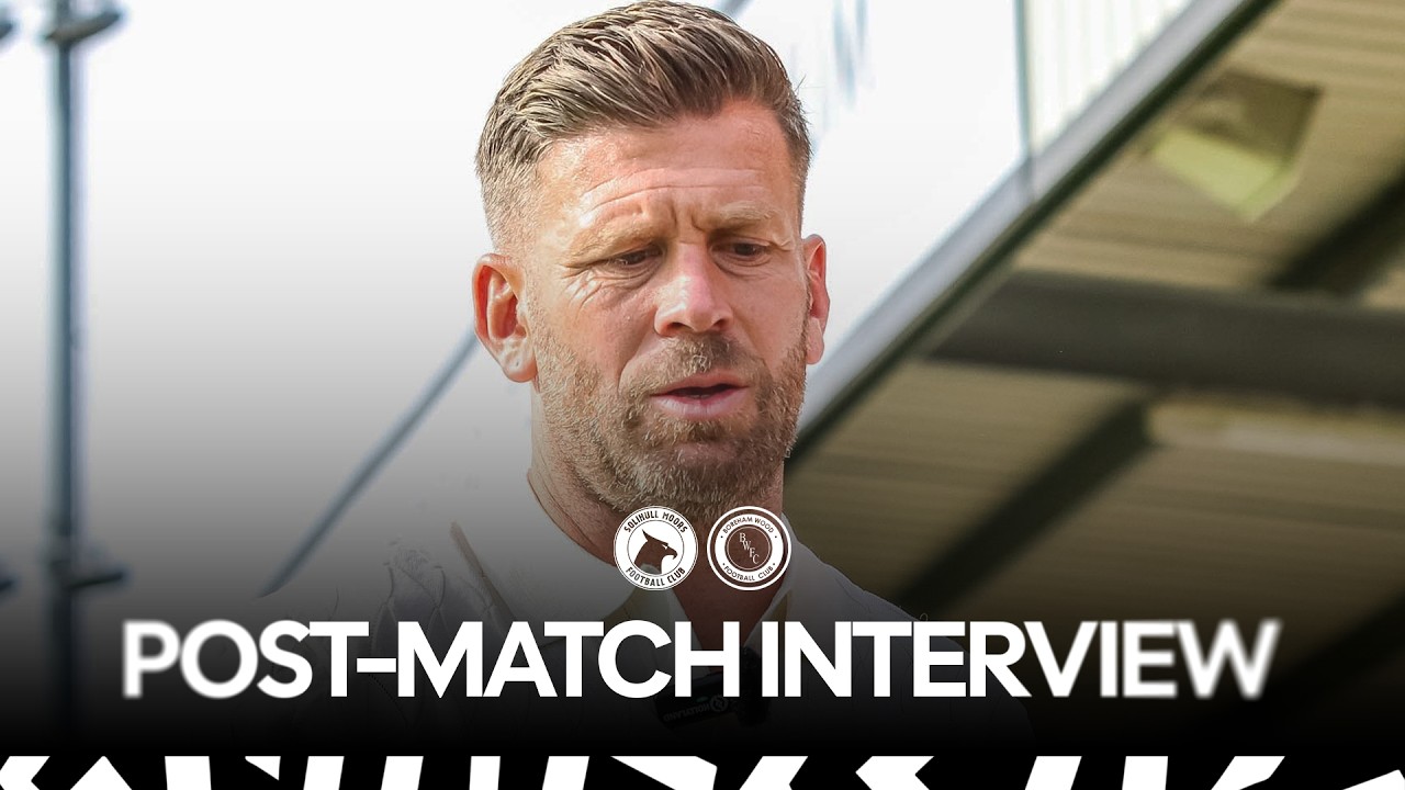 INTERVIEW | Luke Garrard post - Solihull Moors (A) | Enterprise National League | 26 September 2026