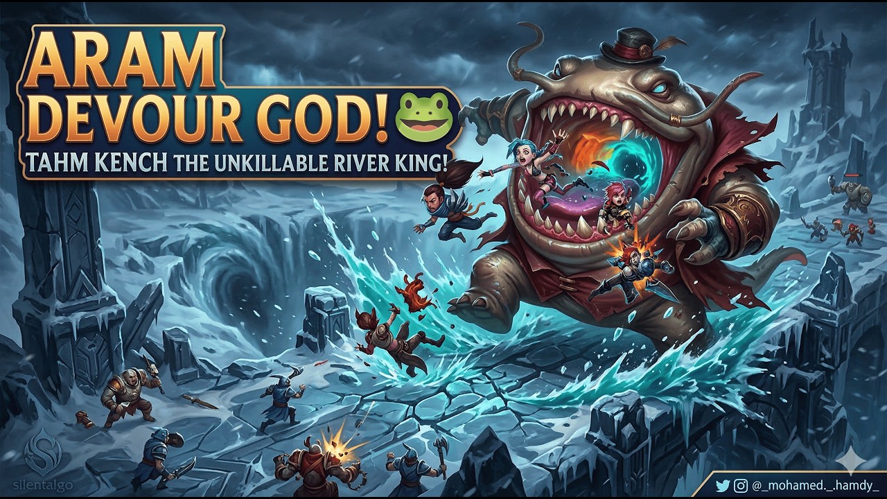 TAHM KENCH: THE UNKILLABLE RIVER KING! 🐸👑 | ARAM God Mode