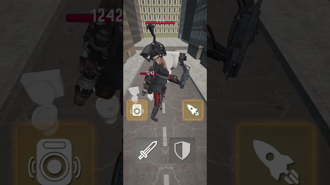 играю в туалет Файт часть 3
