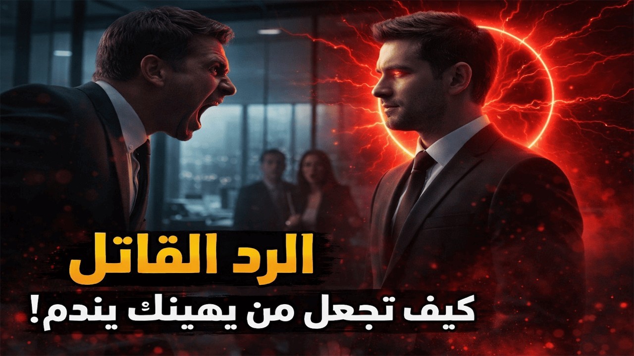 الرد القاتل: كيف تجعل من يهينك يندم !