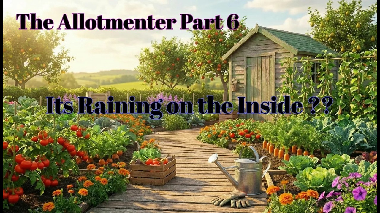 The Allotmenter Part 6 ITs Raining on the inside !