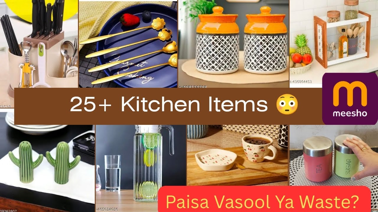 25+ Kitchen items from Meesho(Before You Buy!)