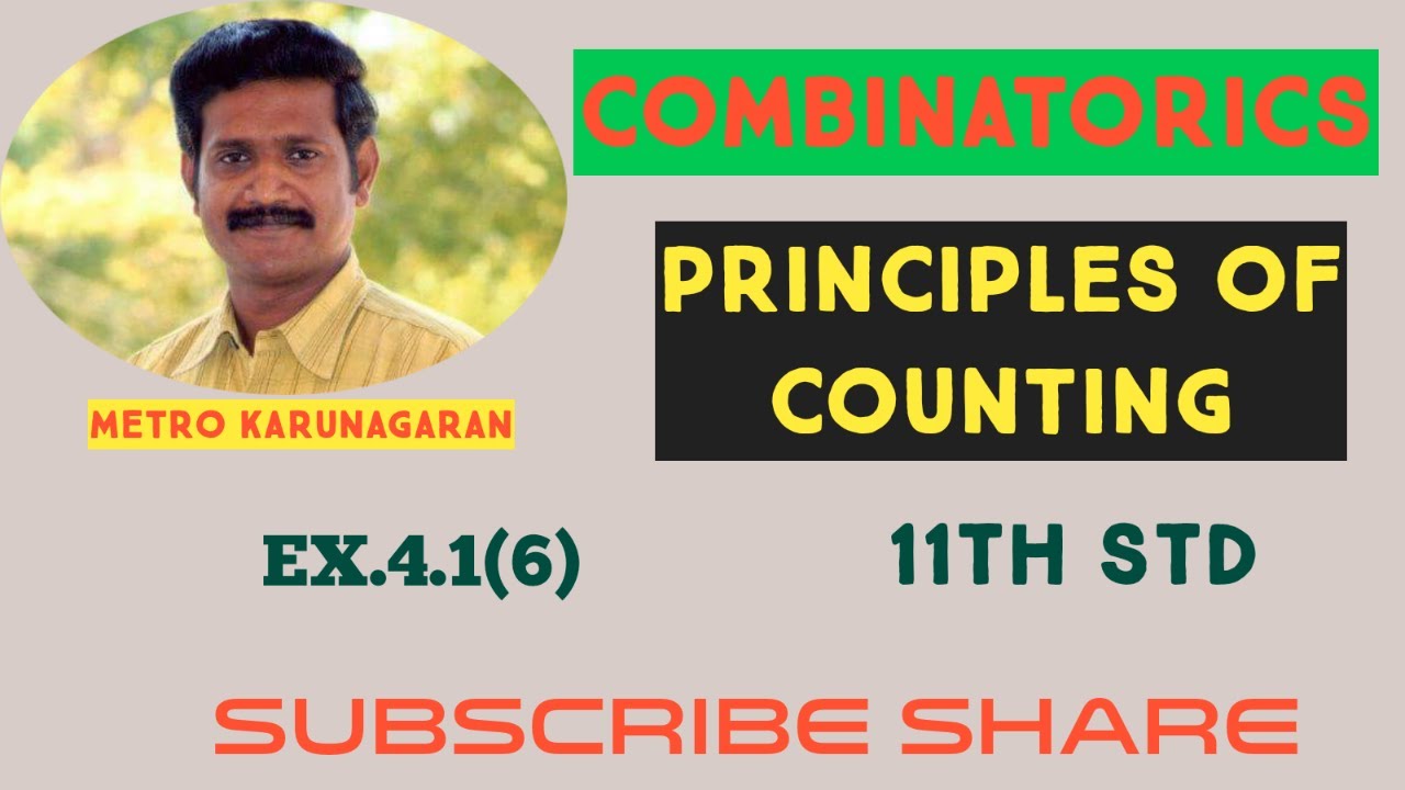 11th STD MATHS Ex.4.1(6)How many numbers are there between 100 and 500 with digits 0,1,2,3,4,5?