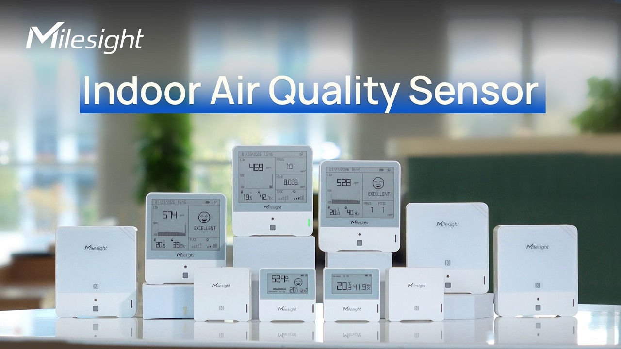 Milesight Indoor Air Quality Sensor &ndash; Covering Every Need