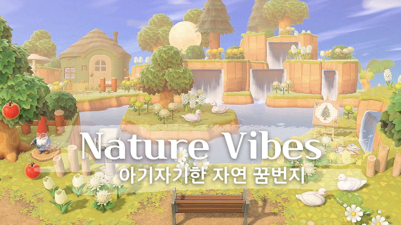 자연풍 가구 배치 장인 구독자분의 섬🌿 | 모동숲 꿈번지 | ACNH