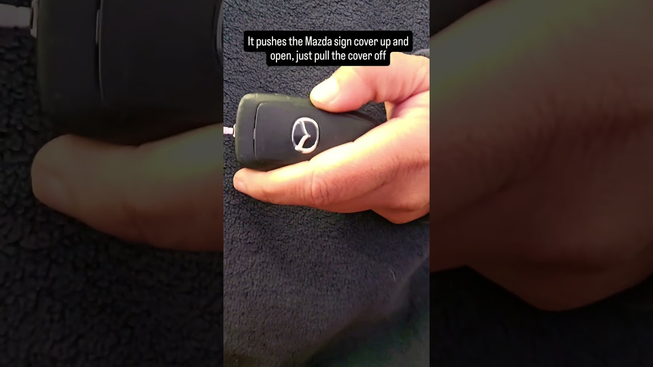MAZDA BT50, How to replace Key battery #cars #automobile #savemoney #diy #mazda #bt50