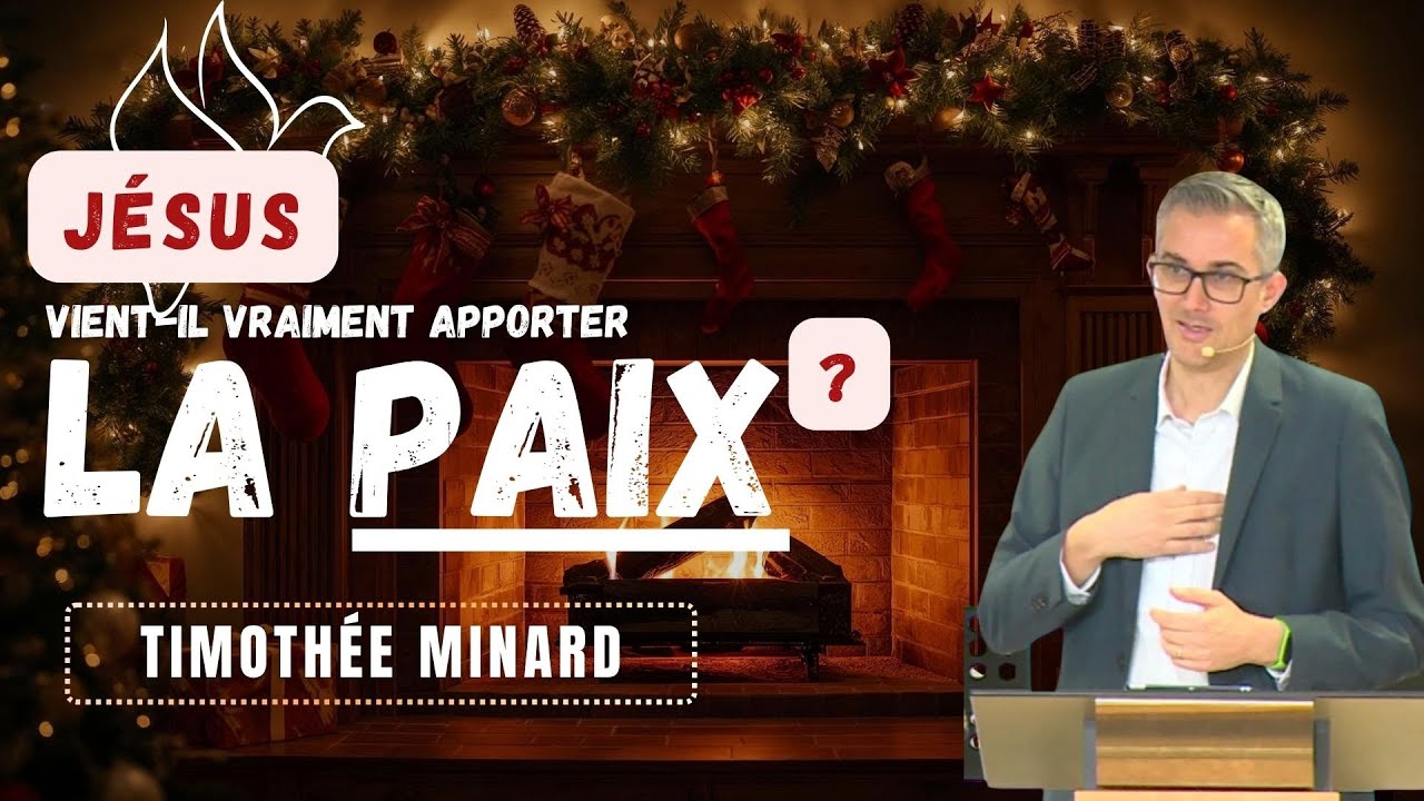 Jésus vient-il vraiment apporter la paix ? // Timothée Minard
