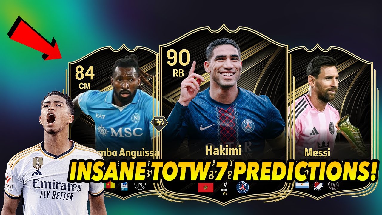 Прогнозы на TOTW FC 26 7! С участием Беллингема, Месси и других 👀 EAFC 26 Ultimate Team